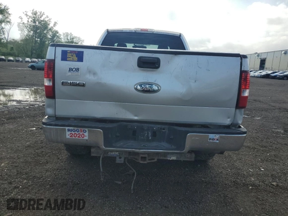 2008 Ford F-150 STX with VIN 1FTRX14W48FA52540, listed as a Copart auction lot 56795435 with 241,634 mi miles and Clean title. Bid and sale history available at DreamBid. Image 6.
