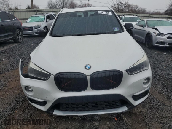 2016 BMW X1 xDrive28i with VIN WBXHT3C36GP881275, listed as a Copart auction lot 49181055 with 129,469 mi miles and Salvage Title. Bid and sale history available at carsss.com. Image 5.