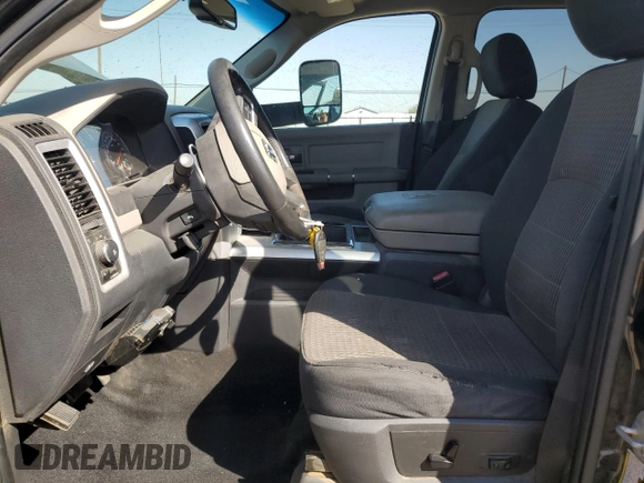 2010 Dodge 2500 SLT with VIN 3D7TP2CL6AG130555, listed as a Copart auction lot 74342264 with 216,479 mi miles and Salvage title. Bid and sale history available at DreamBid. Image 7.