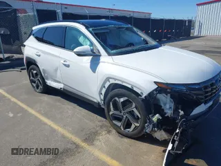 2024 Hyundai Tucson Limited with VIN 5NMJE3DE7RH361400, listed as a IAAI auction lot 41728047 with 24,224 mi miles. Bid and sale history available at carsss.com. Image 1.