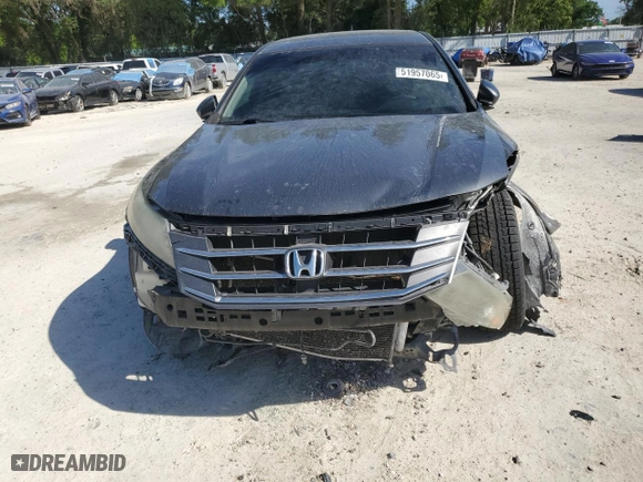 2010 Honda Accord Crosstour EX-L with VIN 5J6TF2H50AL010142, listed as a Copart auction lot 51957065 with 191,916 mi miles and Salvage Title. Bid and sale history available at carsss.com. Image 5.