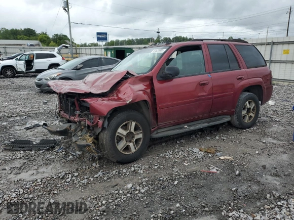 2007 Chevrolet TrailBlazer LT with VIN 1GNDS13S172150879, listed as a Copart auction lot 64628804 with 297,489 mi miles and Salvage Title. Bid and sale history available at DreamBid. Image 1.