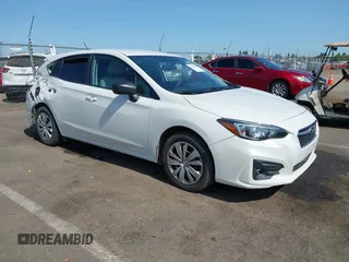 2018 Subaru Impreza with VIN 4S3GTAA64J3717886, listed as a IAAI auction lot 42572412 with 91,911 mi miles and . Bid and sale history available at DreamBid. Image 1.