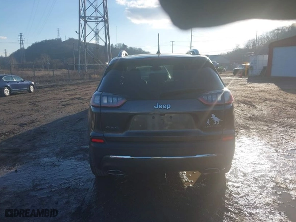 2019 Jeep Cherokee Limited with VIN 1C4PJMDX1KD488784, listed as a IAAI auction lot 41506218 with 75,785 mi miles. Bid and sale history available at carsss.com. Image 16.
