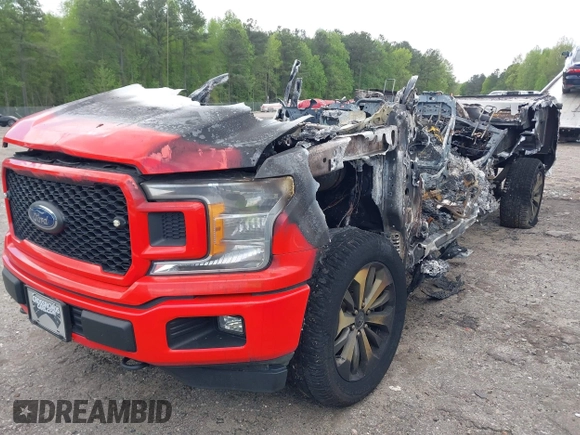 2020 Ford F-150 XL with VIN 1FTEW1E50LKF51195, listed as a IAAI auction lot 41969502 with Not provided miles and . Bid and sale history available at DreamBid. Image 2.