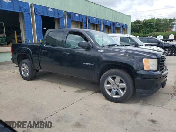 2013 GMC Sierra 1500 SLT with VIN 3GTP2WE72DG197661, listed as a Copart auction lot 60703615 with 132,503 mi miles and Salvage title. Bid and sale history available at DreamBid. Image 4.