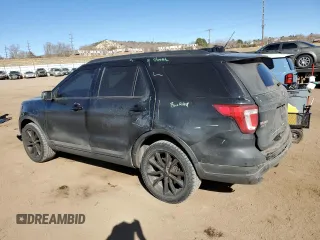 2018 Ford Explorer XLT with VIN 1FM5K8DH5JGC54760, listed as a Copart auction lot 47113805 with 115,784 mi miles and Salvage Title. Bid and sale history available at DreamBid. Image 2.