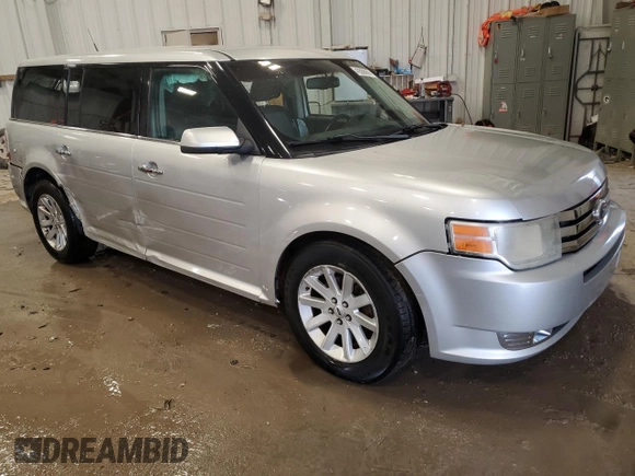 2011 Ford Flex SEL with VIN 2FMGK5CC3BBD15223, listed as a Copart auction lot 43586695 with 190,184 mi miles and Non Repairable. Bid and sale history available at carsss.com. Image 4.
