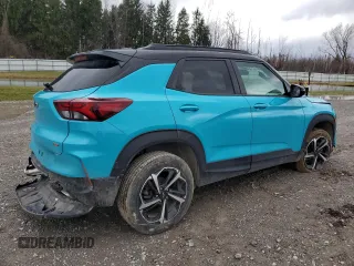 2021 Chevrolet TrailBlazer RS with VIN KL79MUSL7MB070810, listed as a Copart auction lot 51087575 with 68,879 mi miles and Salvage Title. Bid and sale history available at carsss.com. Image 3.