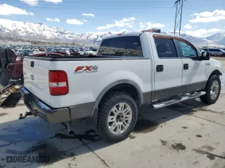 2008 Ford F-150 XLT with VIN 1FTPW14V18FA47961, listed as a Copart auction lot 48551215 with 184,118 mi miles and Salvage Title. Bid and sale history available at carsss.com. Image 3.