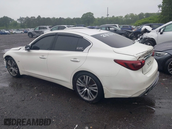 2019 Infiniti Q50 Luxe с VIN JN1EV7AR2KM554684, выставлен на аукционе IAAI как лот 39599510 с пробегом 46 174 миль миль и . История ставок и продаж доступна на DreamBid. Изображение 3.