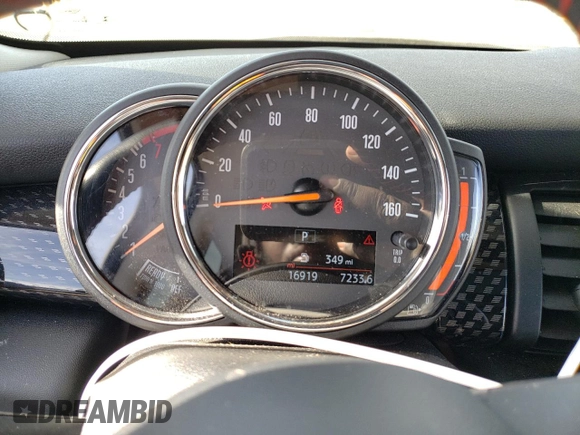 2020 MINI Hardtop Cooper S with VIN WMWXR5C0XL2M76663, listed as a Copart auction lot 85116374 with 16,919 mi miles and Salvage Title. Bid and sale history available at DreamBid. Image 9.