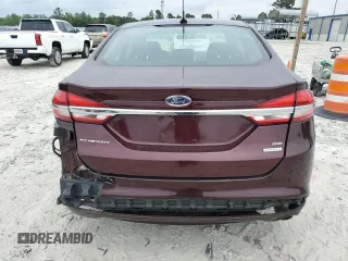 2017 Ford Fusion SE with VIN 3FA6P0HD0HR272420, listed as a Copart auction lot 55438055 with 131,258 mi miles and Clean Title. Bid and sale history available at carsss.com. Image 6.