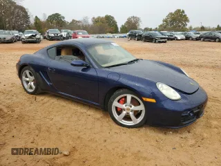 2007 Porsche Cayman S с VIN WP0AB29837U780341, выставлен на аукционе Copart как лот 79162094 с пробегом Не указан миль и Списание • Salvage title. История ставок и продаж доступна на DreamBid. Изображение 4.
