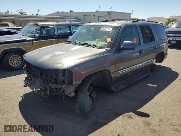 2002 GMC Yukon SLT with VIN 1GKEK13T62J122777, listed as a Copart auction lot 69282264 with 0 mi miles and Salvage Title. Bid and sale history available at carsss.com. Image 1.