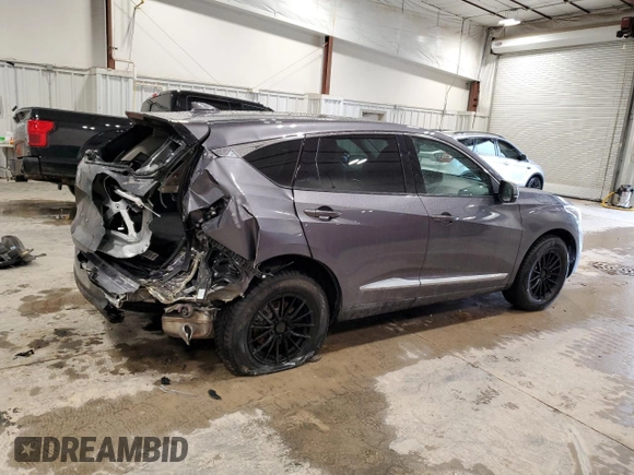 2021 Acura RDX w/Advance Package with VIN 5J8TC2H73ML045232, listed as a Copart auction lot 86669304 with 26,714 mi miles and Salvage Title. Bid and sale history available at carsss.com. Image 3.