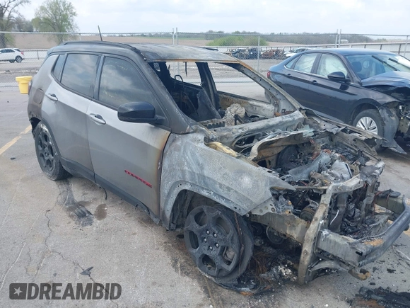2024 Jeep Compass Trailhawk with VIN 3C4NJDDN5RT588722, listed as a IAAI auction lot 42177559 with Not provided miles and . Bid and sale history available at DreamBid. Image 1.