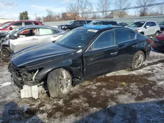 2019 Infiniti Q50 Luxe with VIN JN1EV7AR5KM550953, listed as a Copart auction lot 44495855 with Not provided miles and Salvage title. Bid and sale history available at DreamBid. Image 1.