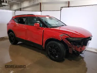 2021 Chevrolet Blazer LT with VIN 3GNKBDRS5MS537886, listed as a Copart auction lot 57548905 with 116,271 mi miles and Clean title. Bid and sale history available at DreamBid. Image 4.