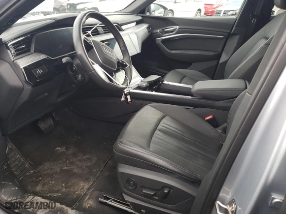 2023 Audi e-tron Sportback S line Premium Plus with VIN WA12AAGE4PB010178, listed as a Copart auction lot 78655193 with 12,275 mi miles and Salvage Title. Bid and sale history available at carsss.com. Image 7.