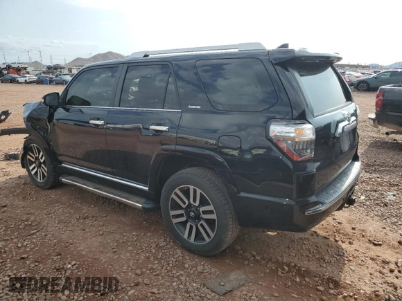 2017 Toyota 4Runner SR5 with VIN JTEBU5JR5H5480652, listed as a Copart auction lot 59444975 with 134,837 mi miles and Salvage title. Bid and sale history available at DreamBid. Image 2.