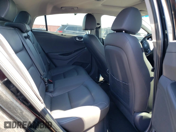 2018 Hyundai Ioniq Limited with VIN KMHC05LC5JU067134, listed as a Copart auction lot 57309375 with 105,242 mi miles and Salvage title. Bid and sale history available at DreamBid. Image 10.