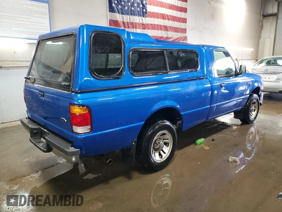 1999 Ford Ranger XLT with VIN 1FTYR10X0XUA52307, listed as a Copart auction lot 50044505 with 94,457 mi miles and Salvage title. Bid and sale history available at DreamBid. Image 3.
