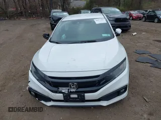 2019 Honda Civic Sedan Sport with VIN 2HGFC2F87KH592488, listed as a IAAI auction lot 42077168 with 44,431 mi miles. Bid and sale history available at carsss.com. Image 12.