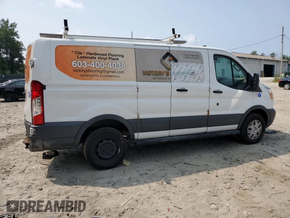 2015 Ford Transit Cargo with VIN 1FTNR1ZM2FKA76906, listed as a Copart auction lot 67441514 with 264,616 mi miles and Salvage Title. Bid and sale history available at DreamBid. Image 3.