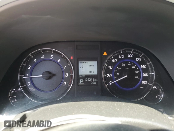 2017 Infiniti QX70 z VIN JN8CS1MU8HM142437, wystawiony jako Copart lot #66139144 z przebiegiem 104 241 mil mil oraz Szkoda całkowita • Salvage title. Historia ofert i sprzedaży dostępna na DreamBid. Obrazek 9.