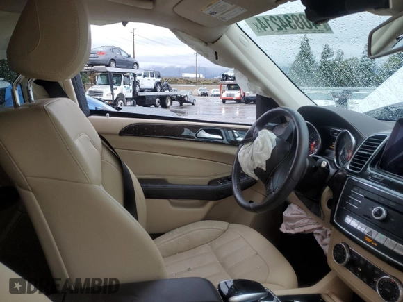 2019 Mercedes-Benz GLS 450 with VIN 4JGDF6EE6KB238039, listed as a Copart auction lot 40834214 with 42,969 mi miles and . Bid and sale history available at DreamBid. Image 7.