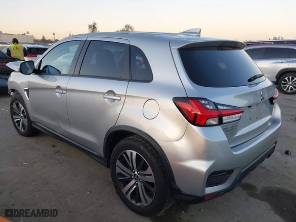2021 Mitsubishi Outlander Sport ES with VIN JA4ARUAU0MU032636, listed as a IAAI auction lot 41750982 with 62,179 mi miles. Bid and sale history available at carsss.com. Image 3.