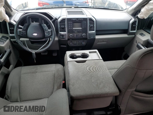 2016 Ford F-150 XL with VIN 1FTEW1CF8GKE97257, listed as a Copart auction lot 58475435 with 215,849 mi miles and Salvage title. Bid and sale history available at DreamBid. Image 8.