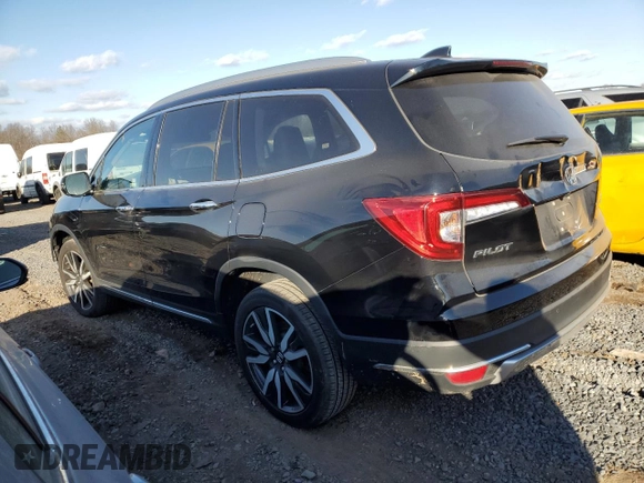 2022 Honda Pilot Touring 7-Passenger with VIN 5FNYF6H60NB091924, listed as a Copart auction lot 88165135 with 92,724 mi miles and Salvage Title. Bid and sale history available at carsss.com. Image 2.