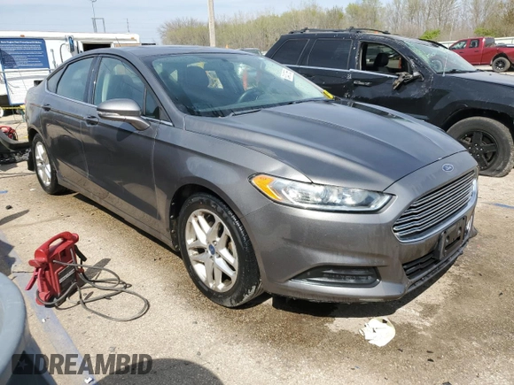 2013 Ford Fusion SE with VIN 3FA6P0HRXDR105455, listed as a Copart auction lot 53437655 with 103,397 mi miles and Salvage Title. Bid and sale history available at DreamBid. Image 4.