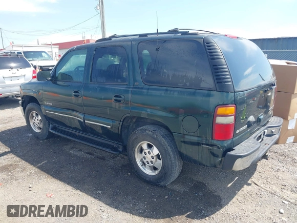 2001 Chevrolet Tahoe LT with VIN 1GNEC13T91R190037, listed as a IAAI auction lot 42034500 with 1 mi miles. Bid and sale history available at carsss.com. Image 3.