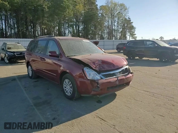 2011 Kia Sedona LX with VIN KNDMG4C73B6369139, listed as a Copart auction lot 52794875 with 176,512 mi miles and Salvage Title. Bid and sale history available at carsss.com. Image 11.