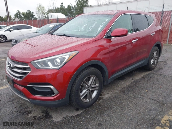 2017 Hyundai Santa Fe Sport 2.4L with VIN 5XYZT3LB0HG491740, listed as a IAAI auction lot 41809291 with 163,449 mi miles. Bid and sale history available at carsss.com. Image 19.