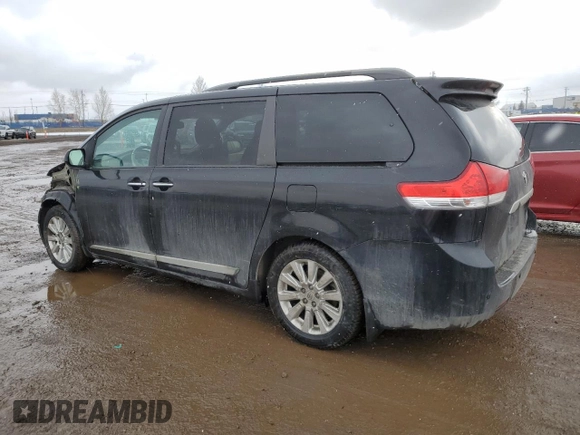 2012 Toyota Sienna XLE with VIN 5TDDK3DC3CS045999, listed as a Copart auction lot 47673225 with 290,448 mi miles and Salvage Title. Bid and sale history available at carsss.com. Image 2.