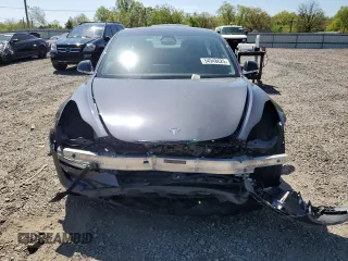 2018 Tesla Model 3 Long Range Battery with VIN 5YJ3E1EA4JF102085, listed as a Copart auction lot 54948625 with 74,786 mi miles and Salvage Title. Bid and sale history available at DreamBid. Image 5.