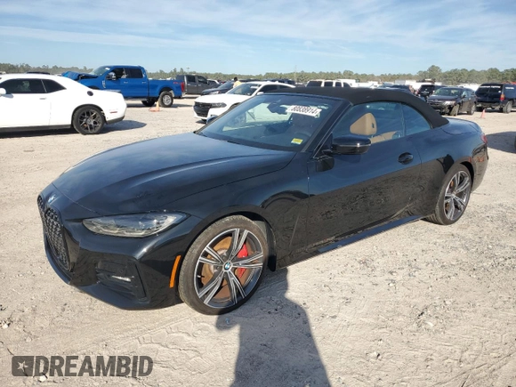 2023 BMW 4 Series 430i xDrive with VIN WBA43AT05PCM18361, listed as a Copart auction lot 80838914 with Not Provided miles and Non Repairable. Bid and sale history available at DreamBid. Image 1.
