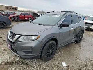 2017 Nissan Rogue SV with VIN 5N1AT2MV8HC817848, listed as a Copart auction lot 46571385 with 108,519 mi miles and Salvage Title. Bid and sale history available at carsss.com. Image 1.