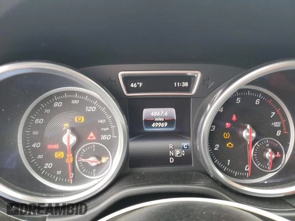 2018 Mercedes-Benz GLE 350 with VIN 4JGDA5HB2JB076077, listed as a Copart auction lot 51544465 with 49,969 mi miles and Salvage Title. Bid and sale history available at DreamBid. Image 9.