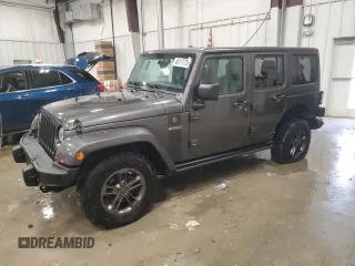 2018 Jeep Wrangler JK Unlimited Sport S with VIN 1C4HJWDG5JL865704, listed as a Copart auction lot 46117775 with 86,809 mi miles and Clean Title. Bid and sale history available at carsss.com. Image 1.
