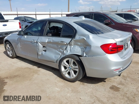 2016 BMW 3 Series with VIN WBA8F1C53GK439039, listed as a IAAI auction lot 40713471 with 117,595 mi miles and . Bid and sale history available at DreamBid. Image 3.