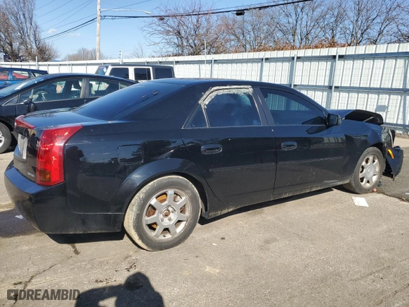 2004 Cadillac CTS with VIN 1G6DM577540187024, listed as a Copart auction lot 46464115 with 151,391 mi miles and Salvage Title. Bid and sale history available at carsss.com. Image 3.