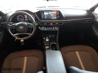 2020 Hyundai Sonata SEL with VIN 5NPEL4JA0LH028884, listed as a Copart auction lot 44042285 with 44,356 mi miles and Salvage Title. Bid and sale history available at carsss.com. Image 8.