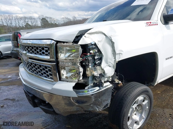 2014 Chevrolet Silverado 1500 LT with VIN 3GCUKREC4EG437067, listed as a IAAI auction lot 41722766 with 93,428 mi miles. Bid and sale history available at carsss.com. Image 6.