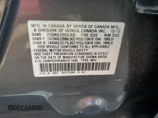 2011 Acura MDX Tech Pkg with VIN 2HNYD2H6XBH511946, listed as a Copart auction lot 55363115 with 156,030 mi miles and Clean Title. Bid and sale history available at carsss.com. Image 13.