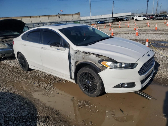 2013 Ford Fusion SE with VIN 3FA6P0HRXDR320317, listed as a Copart auction lot 51501105 with 141,311 mi miles and Salvage Title. Bid and sale history available at DreamBid. Image 4.